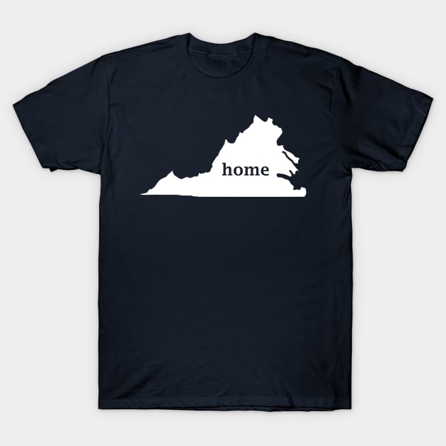 Virginia Home T-Shirt by TBM Christopher